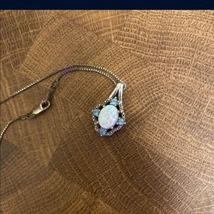 Kay Jewelers opal necklace